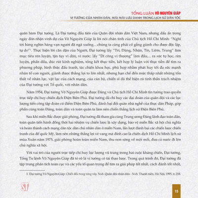 Võ Nguyên giáp - Vị tướng của nhân dân (Xuất bản lần thứ hai có chỉnh sửa)