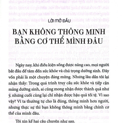 Điều Cơ Thể Muốn Bạn Lắng Nghe