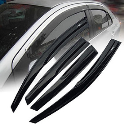 Vè Che Mưa dành cho Xe CRV 2017+ chất liệu nhựa đen sang trọng,có sẵn keo 3M,dễ lắp,bảo vệ xe hiệu quả