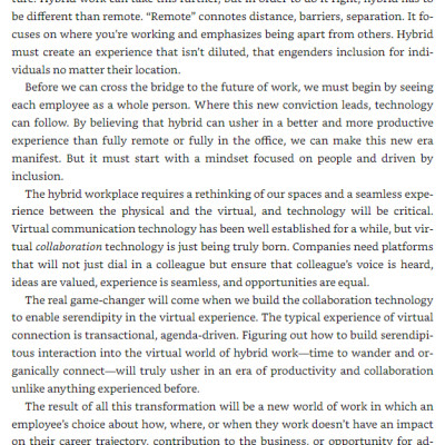 Hybrid Workplace: The Insights You Need From Harvard Business Review (HBR Insights Series)