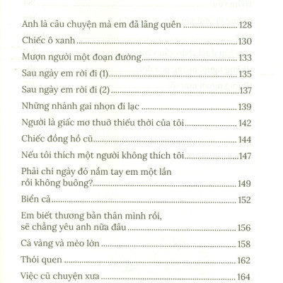 CHUYỆN XƯA TÔI NHỚ, NGƯỜI CŨ ĐÃ QUÊN (Lam - Lê)