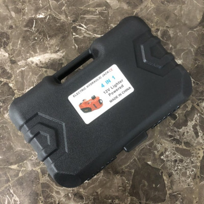 Bộ nâng kích gầm điện kiêm máy bơm lốp ô tô đa năng Dùng cho các xe có trọng tải dưới 5 tấn nhãn hiệu ROGTZ Công suất 150W - Hàng nhập khẩu