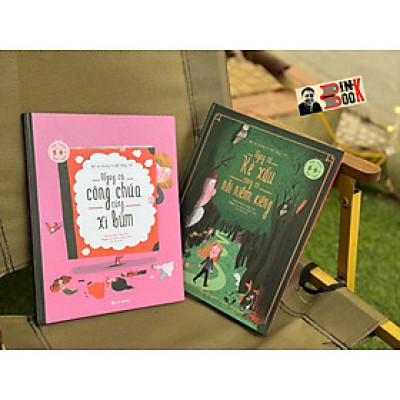 (Bìa cứng – Minh hoạ màu) BỘ SÁCH “BẬT MÍ NHỮNG BÍ MẬT ĐỘNG TRỜI” gồm 2 cuốn: Ngay cả công chúa cũng xì bủm, Ngay cả kẻ xấu cũng có nỗi niềm riêng - Ilan Brenman – Lam biên soạn – Crabit Kidbooks