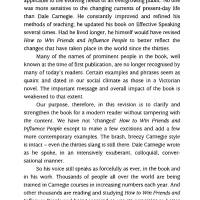 How To Win Friends And Influence People - Paperback