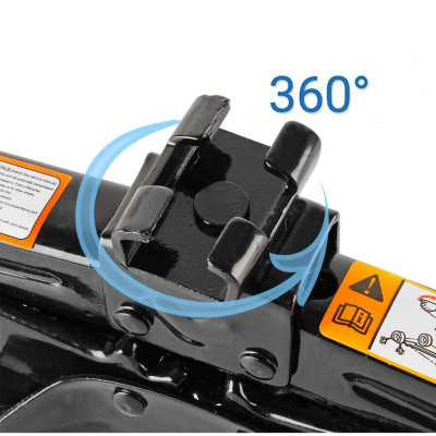 [Cross] kich 3 tấn  nâng tối đa cao 440mm, đầu sết cờ lê 17