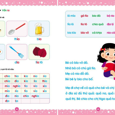 Luyện đọc (Hành trang cho bé tự tin vào lớp 1)