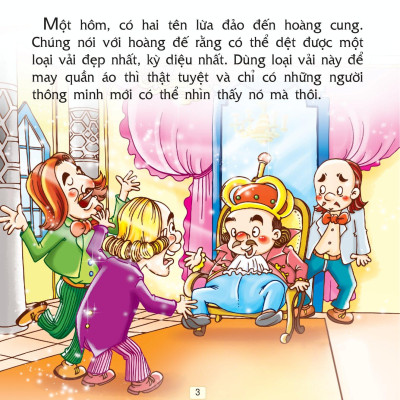 Truyện Cổ Tích Thế Giới Hay Nhất - Bộ Quần Áo Mới Của Hoàng Đế (Tái Bản)