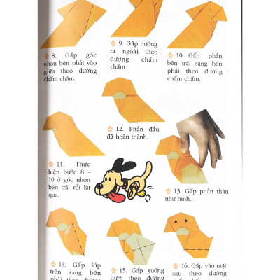 Origami - Trò Chơi Gấp Giấy Dành Cho Trẻ Em Tập 2 (Tái Bản) - Vanlangbooks