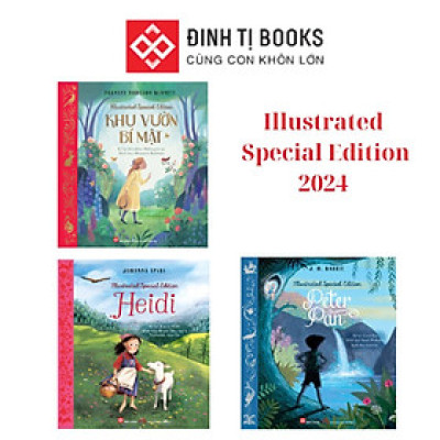 Sách - Illustrated Special Edition -Heidi - Đinh Tị Books