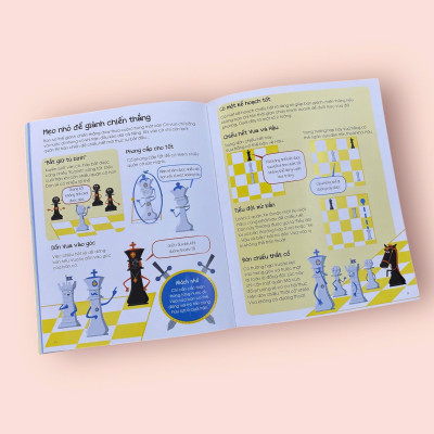 Sách cho bé - Chơi Cờ Vua Cùng Bé - Trò Chơi Phát Triển Toàn Diện - Dành cho trẻ từ 3 tuổi