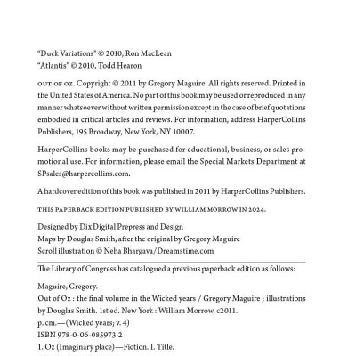 Sách ngoại văn: Out Of Oz