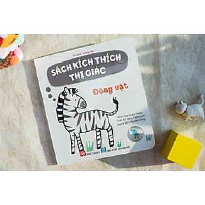 Sách - Kích Thích Thị Giác - Đen Trắng Và Màu Sắc Tương Phản Cho Bé 0 -3 Tuổi - Đinh Tị Books