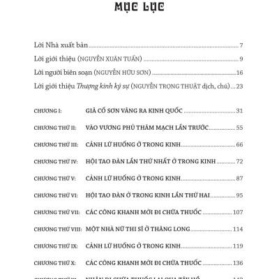 Sách - Thượng Kinh Ký Sự - Bìa Cứng