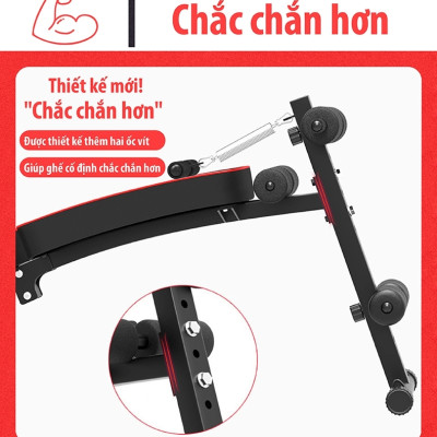 Ghế tập bụng cong muse, Ghế tập gym đa năng, Ghế Tập cơ Bụng, Máy tập bụng, Ghế tập lực , máy gập cơ bụng (hàng nhập khẩu)