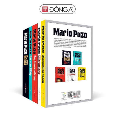 Sách - Boxset Tuyển Tập Mario Puzo - Trọn Bộ 5 Quyển - Đông A