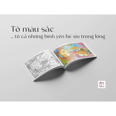 Sách Tô Màu - Capybara