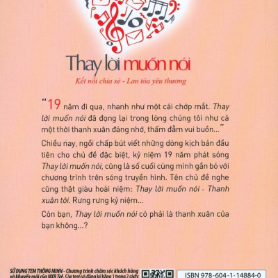 Thay Lời Muốn Nói - Thanh Xuân Tôi