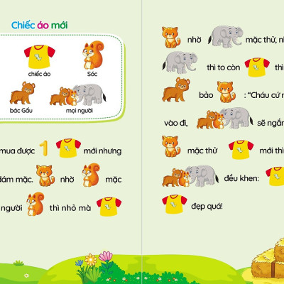 Sách - Tuyển tập Thơ - Truyện - Đồng dao - Câu đố cho bé từ 0-6 tuổi (sách có kèm file nghe) giúp trẻ tập nói tập đọc