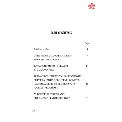The platform on national construction in the period on transition to socialism (Amended and revised in 2011)