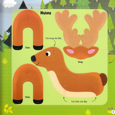 Sách Ghép Hình Phát Triển IQ - Chuyện Trong Rừng Rậm _TV