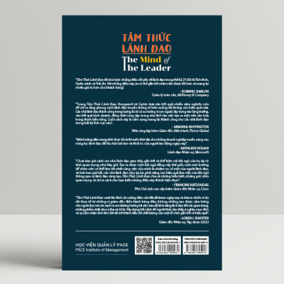 Sách PACE Books - Tâm thức lãnh đạo (The Mind Of The Leader) - Rasmus Hougaard, Jacqueline Carter