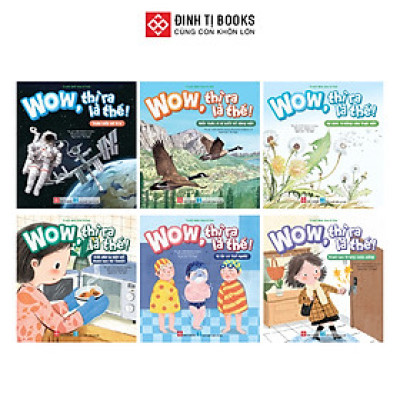 Sách - Combo 9 tập Wow, thì ra là thế - Đinh Tị Books