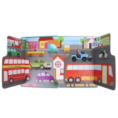 Lift-The-Flap-Lật Mở Khám Phá - First 100 Trucks And Things That Go - 100 Từ Đầu Tiên Về Các Phương Tiện Giao Thông