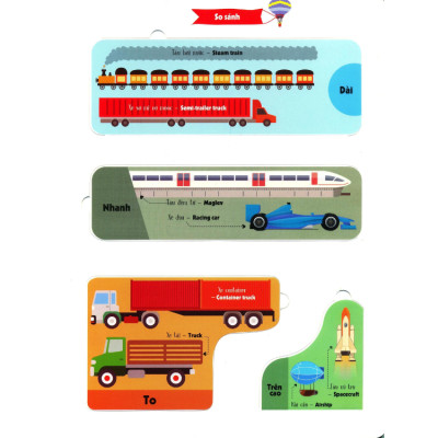 Lift-The-Flap-Lật Mở Khám Phá - First 100 Trucks And Things That Go - 100 Từ Đầu Tiên Về Các Phương Tiện Giao Thông