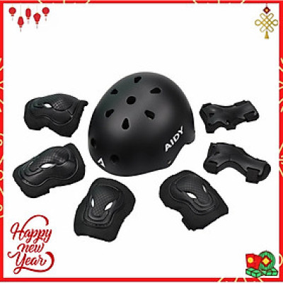 Bộ bảo hộ chơi patin cho trẻ em 3-8 tuổi ( 15kg - 35 kg) giúp bảo vệ cho bé khỏi chấn thương khi chơi,làm từ nhựa ABS cao cấp, nhiều màu sắc, Hàng Chính Hãng Cleacco