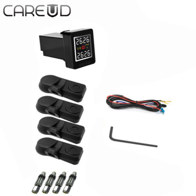 Cảm biến áp suất thương hiệu cao cấp Careud FX926NF+ lốp van trong, gắn nút chờ các loại xe ô tô -Hàng nhập khẩu