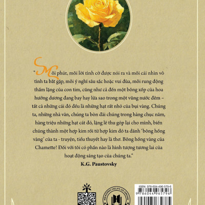 Bồng Hồng Vàng Và Bình Minh Mưa