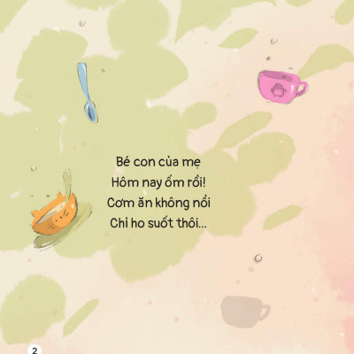 Sách - Thương Quá Đi Thôi! - Bé Con Bệnh Rồi!