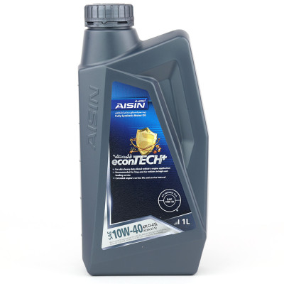 Nhớt Động Cơ AISIN ECFI1041PB 10W-40 CI4 / SL econTECH+ Fully Synthetic 1L 