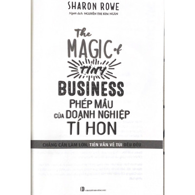 Phép Màu Của Doanh Nghiệp Tí Hon