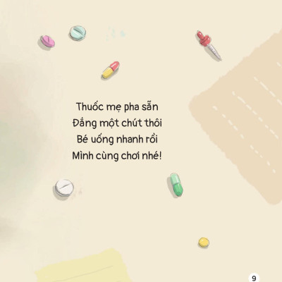 Sách - Thương Quá Đi Thôi! - Bé Con Bệnh Rồi!