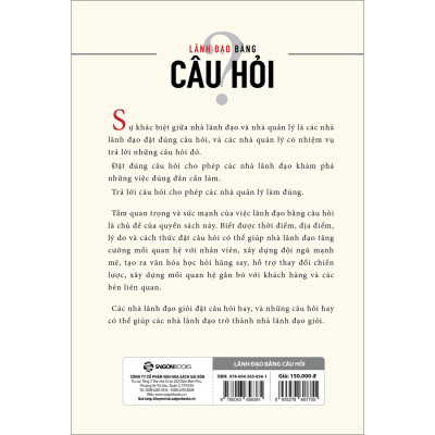 Lãnh Đạo Bằng Câu Hỏi (Tái Bản)