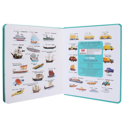 Lift-The-Flap-Lật Mở Khám Phá - First 100 Trucks And Things That Go - 100 Từ Đầu Tiên Về Các Phương Tiện Giao Thông