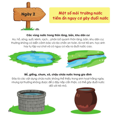 Sách - Bộ Sách 30 Ngày Cùng Em Học Hiểu Về - Phòng Cháy, Chữa Cháy + Phòng Chống Đuối Nước (Bộ 2 Cuốn)