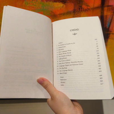 Sách - The Language Instinct: How the Mind Creates Language by Steven Pinker - Nonfiction /Science