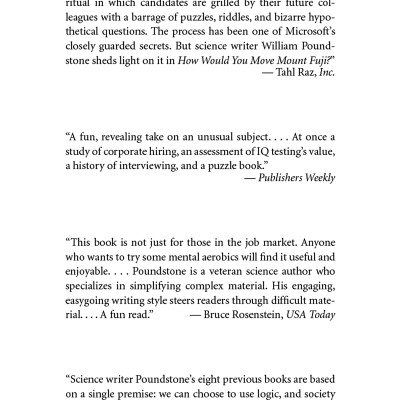 How Would You Move Mount Fuji?