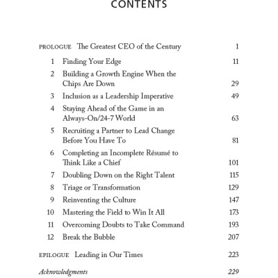 The Edge: How Ten Ceos Learned To Lead--And The Lessons For Us All