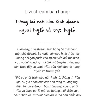 Công Thức Livestream 1 Triệu Đơn - Công Thức Chốt Đơn Đỉnh Cao Giúp Hàng Triệu Nhà Bán Hàng Trung Quốc KIẾM TIỀN TỶ Mỗi Tháng
