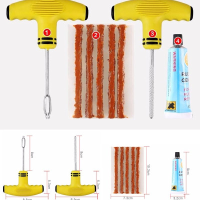 Bộ tự vá lốp không săm ô tô xe máy,cứu hộ phượt thủ BS-BT109