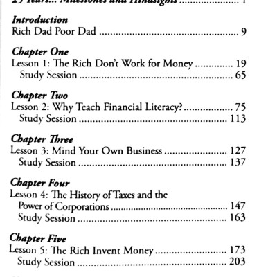 Rich Dad Poor Dad: What The Rich Teach Their Kids About Money That The Poor And Middle Class Do Not!
