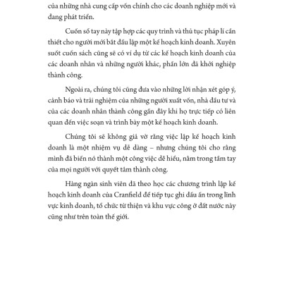 Sổ Tay Kế Hoạch Kinh Doanh - Chìa Khóa Để Khởi Nghiệp Thành Công - ML