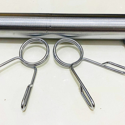 Đòn Tạ Dài 1m2 Inox Phi 50 (Nặng 6kg) Nhập Khẩu Đại Nam Sport + Kèm 2 Khóa Tạ