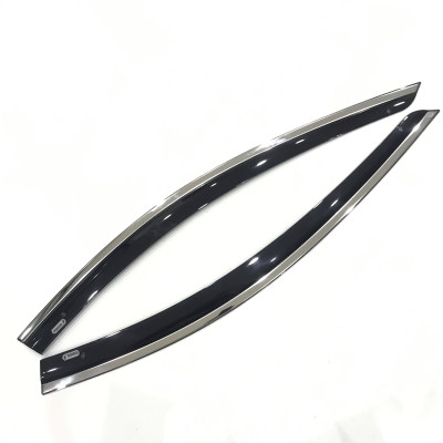 Bộ vè che mưa cao cấp viền INOX dành cho xe Mazda 3