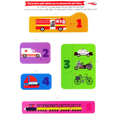 Lift-The-Flap-Lật Mở Khám Phá - First 100 Trucks And Things That Go - 100 Từ Đầu Tiên Về Các Phương Tiện Giao Thông