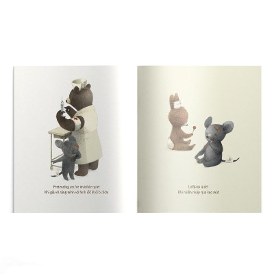 Sách - Khoảnh Khắc Im Lặng - Song Ngữ Anh Việt - Đông A