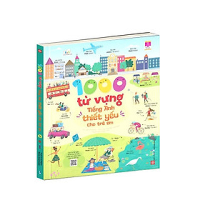 Sách - 1000 Từ Vựng Tiếng Anh Thiết Yếu Cho Trẻ Em Với Kho Từ Vựng Phong Phú, Đa Dạng Chủ Đề - Đinh Tị Books